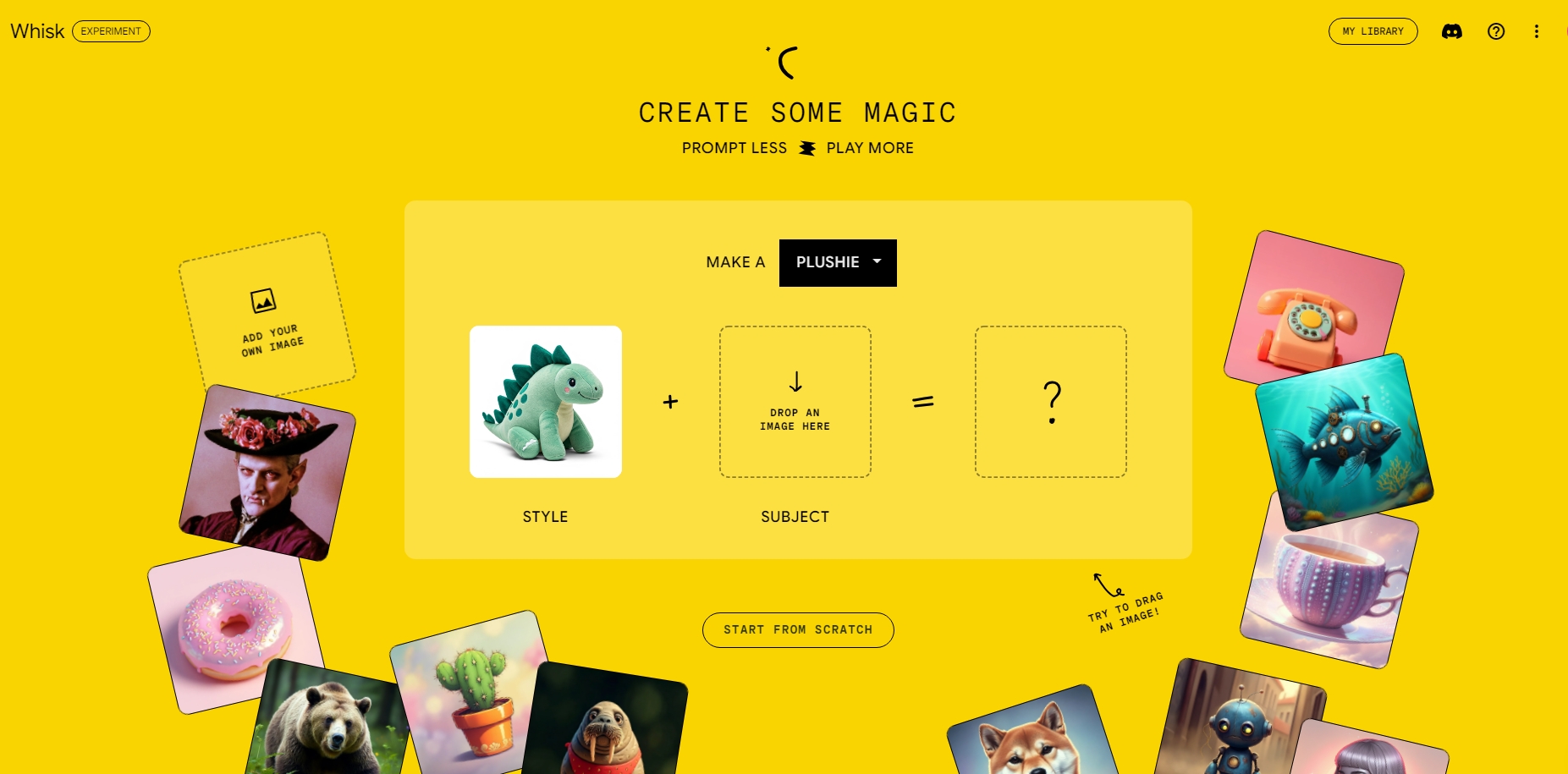 Whisk | AI Image Creation Tool: Tell Your Story Through Images